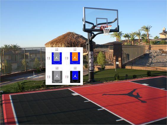 锦州Backyard Basketball Court Flooring | Outdoor Sport Tiles